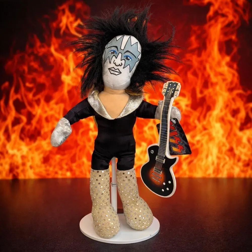 Vintage KISS Ace Frehley Spaceman Plush Doll with Tags